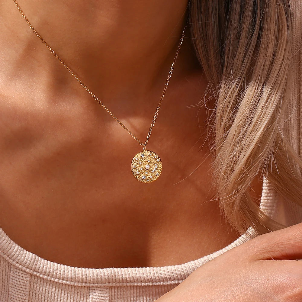 Golden Pearl Medallion