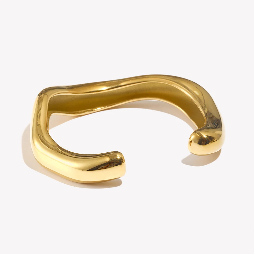 Wave Cuff Bangle