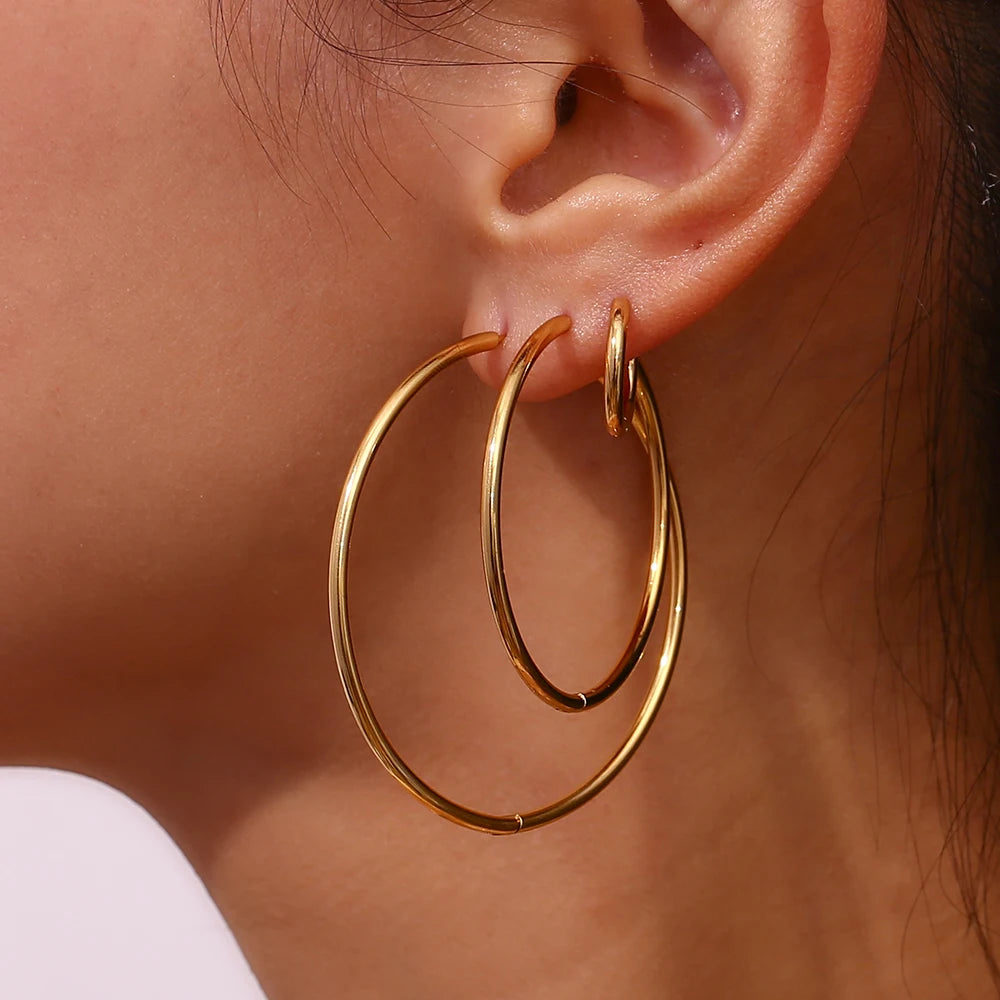 Double Hoop Earrings