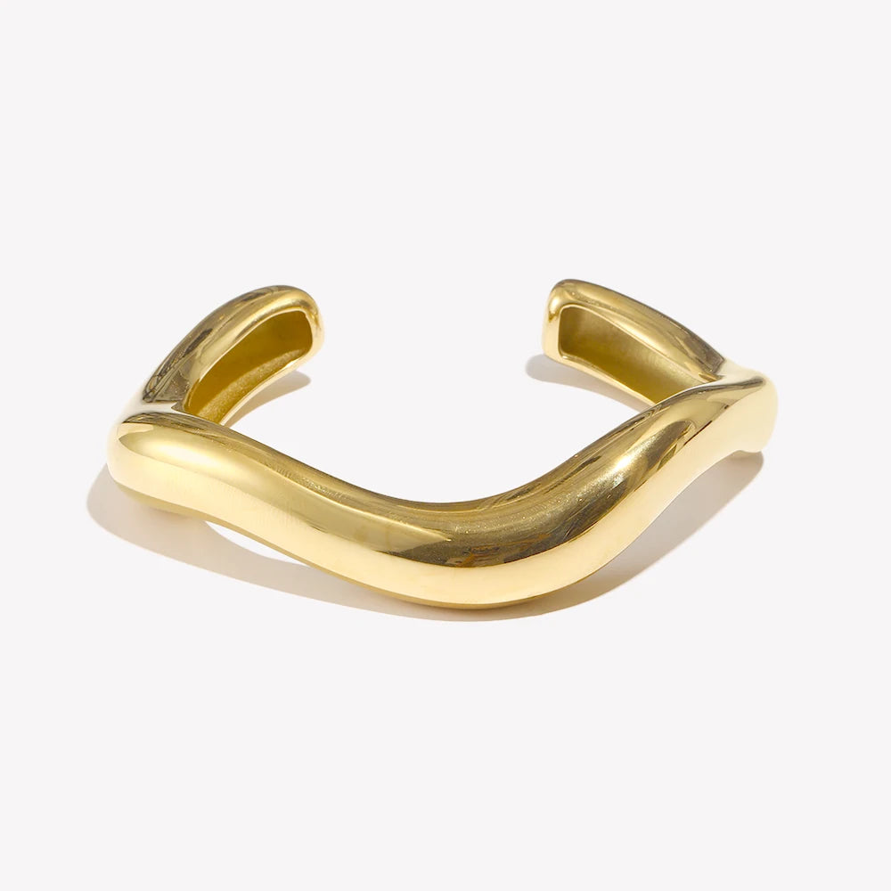 Wave Cuff Bangle