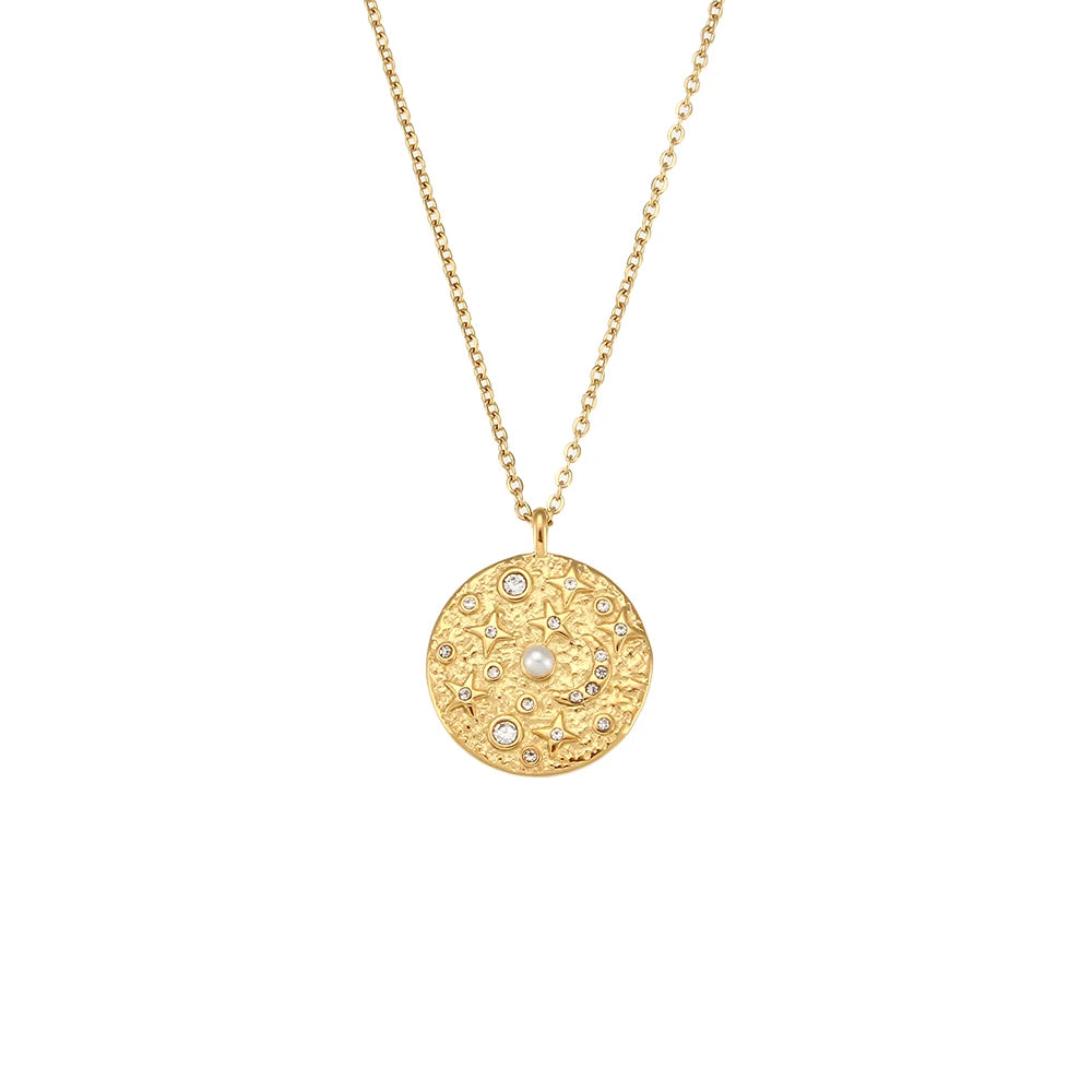Golden Pearl Medallion