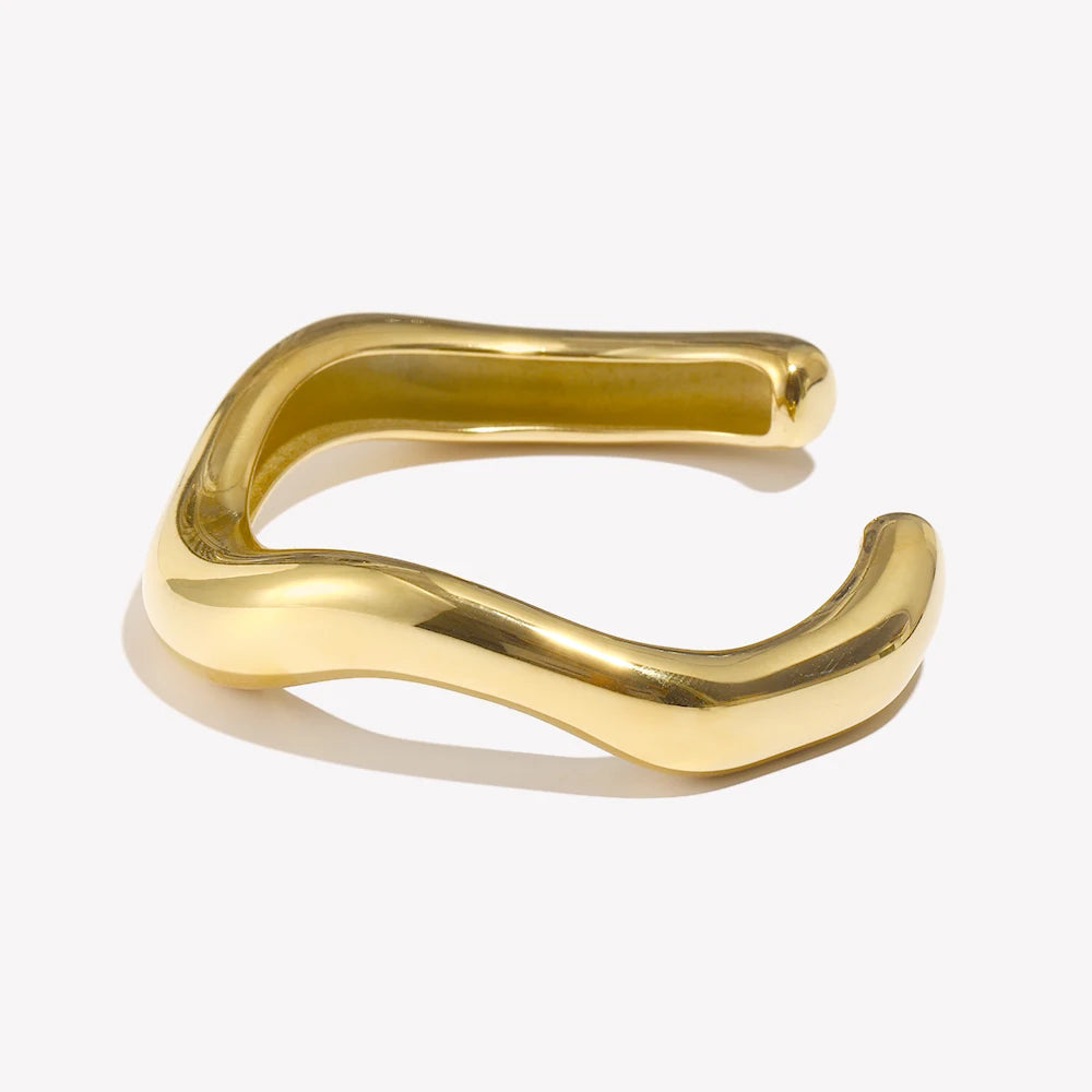 Wave Cuff Bangle