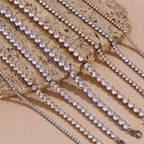 18K Gold Plated Tennis Bracelet