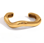 Wave Cuff Bangle