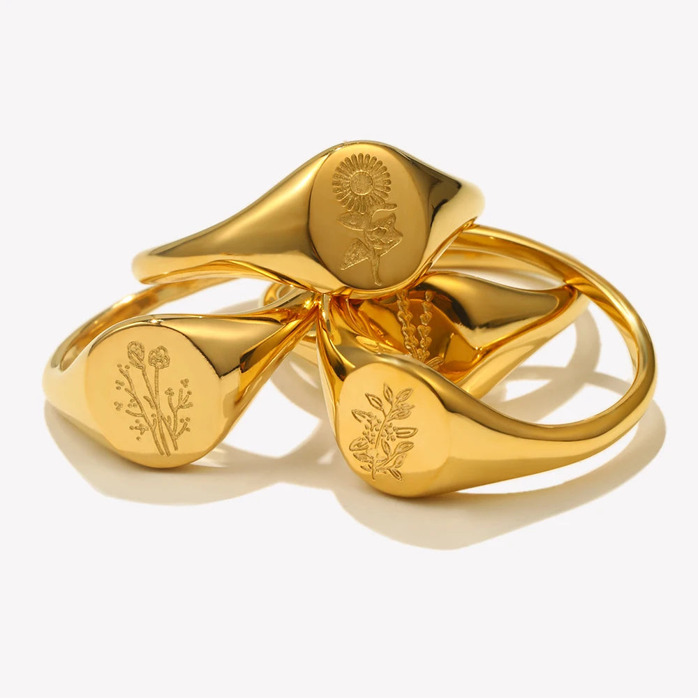 The Botanical Signet Collection